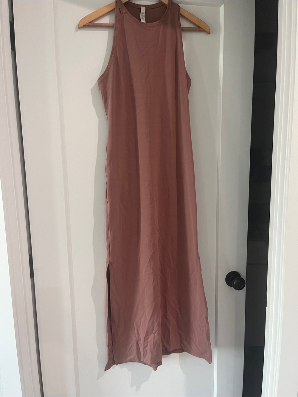 lululemon athletica Mauve Sleeveless Tank Maxi Dress